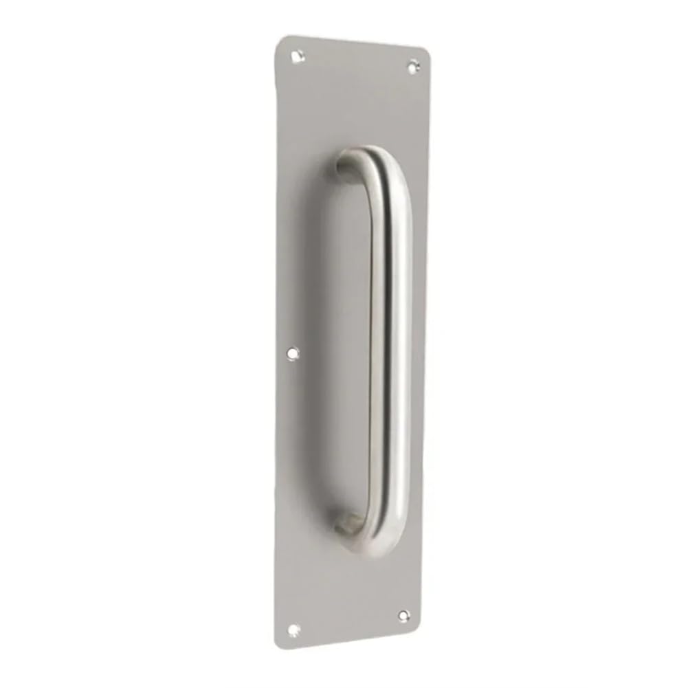 ximie Stainless Steel Sliding Push-Pull Knob Door Handle Cabinet Furniture Pull Hardware Wood Barn Door Handle Balcony Gate