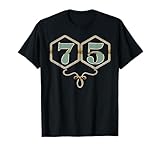 75th Birthday with Teal and Gold