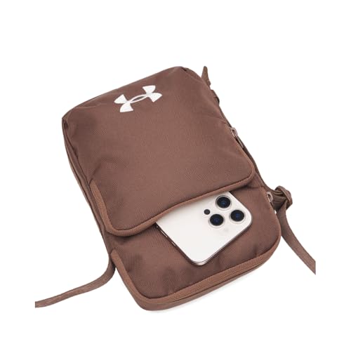 Image of Under Armour Unisex Sportstyle Lite CrossbodyDISC, (230) Incense Brown / / Summit White, One Size Fits Most