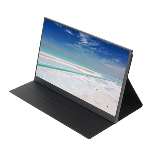 Image of 17.3 Inch Portable Monitor with Type C, 1080P HD Display, Dual Speaker, Compatible with Huawei, Smartisan, Windows 10 Laptop, ONE, Switch