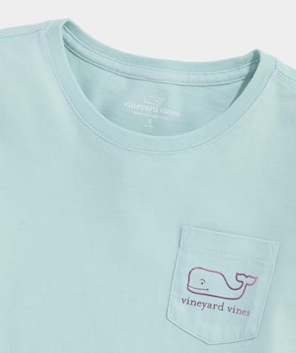 vineyard vines Girls' Foil Vintage Whale Long-Sleeve Pocket Tee4