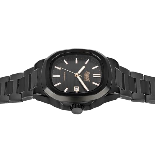 Image of Ajanta Quartz Astera Dial Stainless Steel Date Display Watch for Men