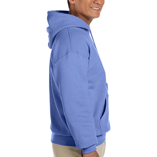 Image of Gildan Men's Heavy Blend Drawcord Hooded Sweatshirt, Safety Pink
