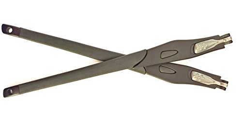 Image of Replacement Temples Arms Legs for Oakley Crosslink OX8027 OX8029 OX8030 OX8031 Matte Black Glass Eyeglass Frame (Black)