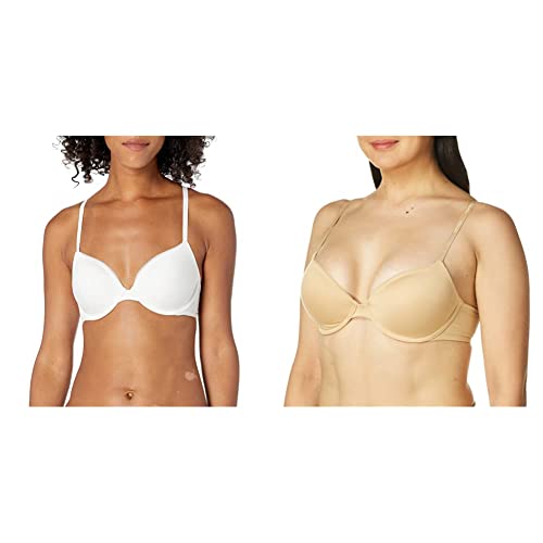 Calvin Klein Womens Constant Convertible Strap Lightly Lined Demi Bra