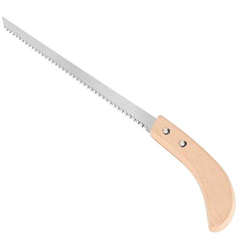 Small Bonsai Saw Manganese Steel Narrow Blade Tree Saw 325 mm Portable Garden Pruning Tool for Woodworking or Yard