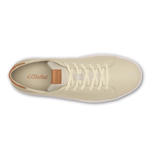 Image of OluKai Lae'ahi Li 'Ili Men's Waterproof Leather Sneaker, Versatile & Casual Everyday Shoe, All-Day Comfort & Support, Enhanced Grip & Traction