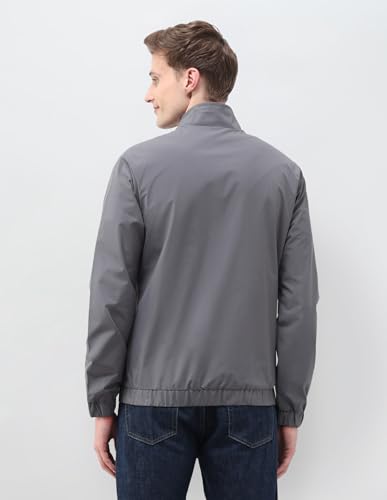 Image of U.S.Polo Association Men's Solid Pattern Windcheater Jacket
