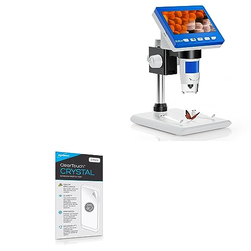BoxWave Screen Protector Compatible with Elikliv Nino Coin Microscope (4.3 in) - ClearTouch Crystal (2-Pack), HD Film Skin - Shields from Scratches