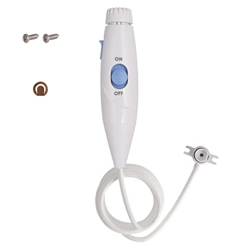 MIHAUS Piezas de repuesto para cabezal de mango de varita Waterpik Ultra WP-100 WP-112 WP-113 WP-114 WP-140 WF06 Irrigador oral (WP100 Mango de interruptor)