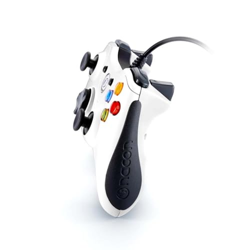 Manette de jeu Blanche 2 moteurs de vibrations Nacon pour PC GC-100XF – Image 3