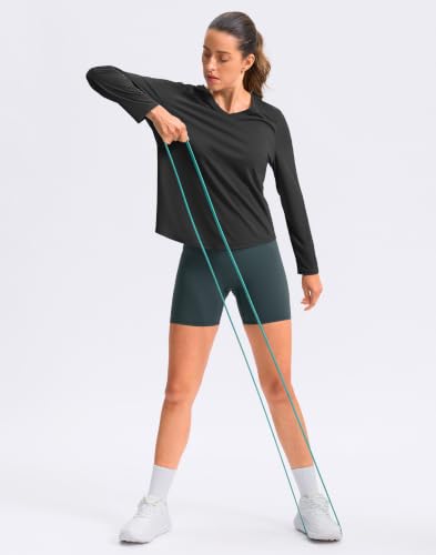 Women's Long Sleeve Workout Tops, XS-3XL  - image 6