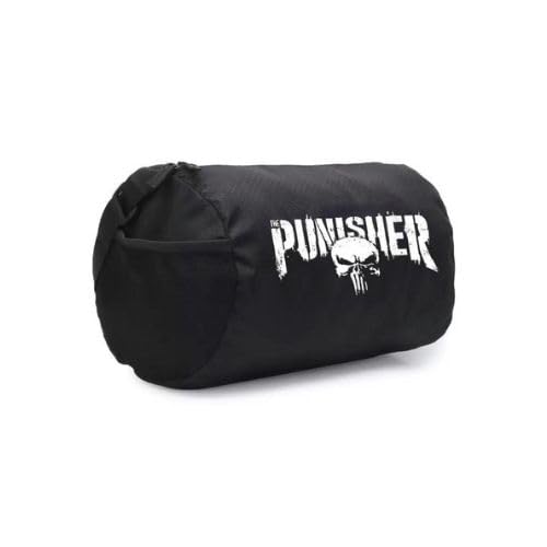 Gym Duffle Bag Black Lightweight Travel Bag with Durable Zipper-image-46