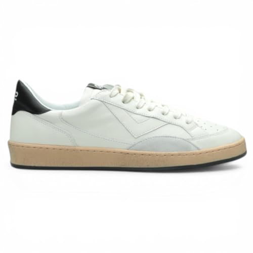 4B12 Chaussures Homme Baskets Blanc Noir sneakers tendance streetwear