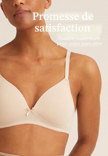 Naturana - Soutien-Gorge Coques 5166 - Femme - Chair - FR 90 A – vue 8