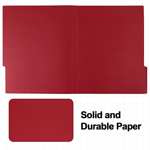 Eoout 36Pcs File Folders Letter Size, 12 Assorted Colors File Folders For Documents 1/3-Cut Tabs Heavyweight Manila 9.5 X 11.5 Inches For Notes Office School Home #TOP2