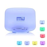 MIU COLOR 500ml Aromatherapy Essential Oils Diffuser, 7 Color Changing Aroma Diffuser, Large Mist Humidifier, Aromatherapy Diffuser