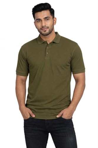 Image of Men Regular fit Polo Neck T Shirt||Casual Wear ||Half Sleeve Tshirt for Men