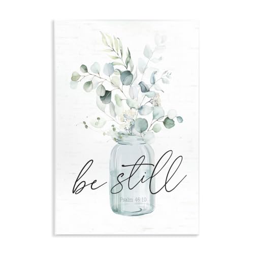 Spiritual Botanical Farmhouse, 10 x 15 Inch Mounted Print on Wall Plaque