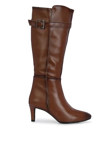 Image of Delize Women Vegan Leather Chelsea Knee Boots 64733