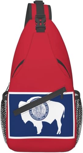 Mochila tipo bandolera unisex negra para uso diario miniatura 1