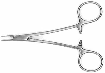 Precision Medical Devices Webster Needle Holder, Smooth Jaw, Stainless Steel 5 Inch, M9110-1014 (1 Per Pack)