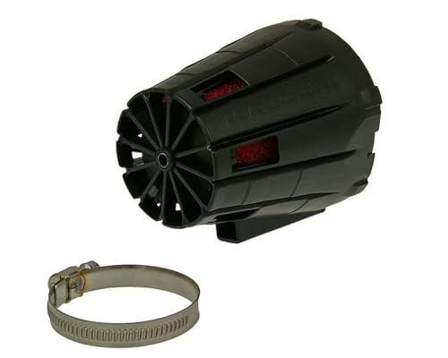 Filtre à air Malossi AA8Racing 38 mm noir et rouge pour scooter et moto 2951794
