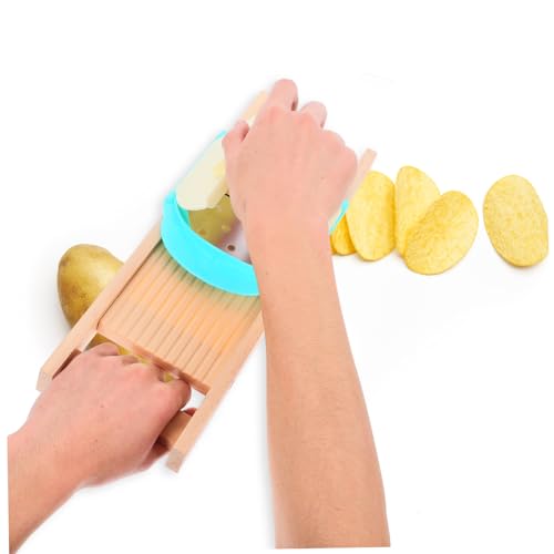 Cortador manual de verduras con protección, 35 cm ancho miniatura 6