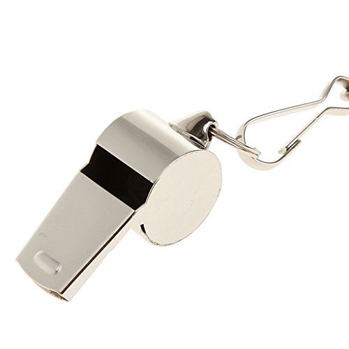 Fischio del Metallo Arbitro con la Cordicella