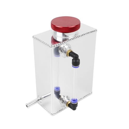 Récupérateur d'huile universel en aluminium avec réservoir de trop-plein carré