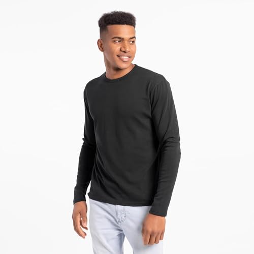 ayaecofashion AYA | Men's Organic Pima Cotton Long Sleeve Shirt | White L2