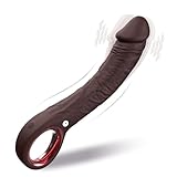Sex Toys 7.8 Inch G Spot Vibrator, Realistic Dildo Vibrators with 10 Vibrating Modes, Waterproof Clitoris Vibrator Adult Toys, Penis Vibrator Female Sex Toy Sexual Pleasure Tools for Women (Black)