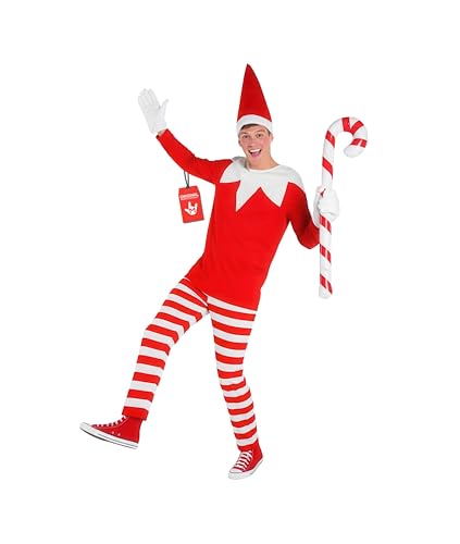 Deguisement Noel Adulte Lutin Morph Taille L Facile à Porter