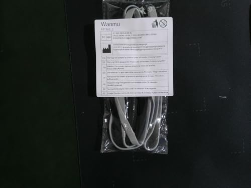 Wanmu 8 faixas elásticas esportivas finas, faixas pretas SkinnyHair com aderência de silicone antide