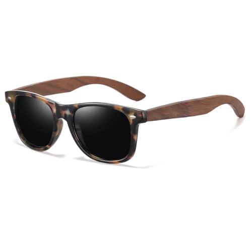 Lunettes de soleil polarisées rétro de luxe finitions premium