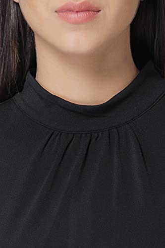 Image of Mode Women's Polyester Shift Midi Casual Dress