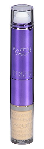 Physicians Formula Youthful Wear Cosmesceutical Youth-Boosting Makeup Concealer, Yellow+Light, 0.26 Ounce
