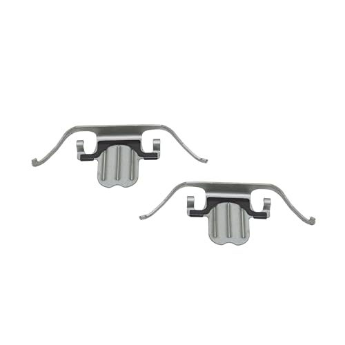 Image of Detroit Axle - Front Brake Pads for 2008-2013 BMW 328i 2009-2013 328i xDrive 2013-2015 X1 2008 328xi Ceramic Brake Pads w /Hardware Replacement