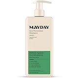 MAYDAY Lice Prevention Shampoo - Sandalwood & Mint - 12oz, Non-Toxic, Pesticide-Free, Scientifically Proven Defense Against Lice & Nits, Shampoo for Adults & Kids, Safe for All Hair Types
