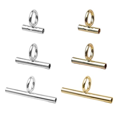 Image of PURPLELILY Convertible Necklace and Brooch Adapter Pin to Pendant Converters Jewelry Accessories Alloy Material for Brooch Necklace, 13mm, Metal, Gold