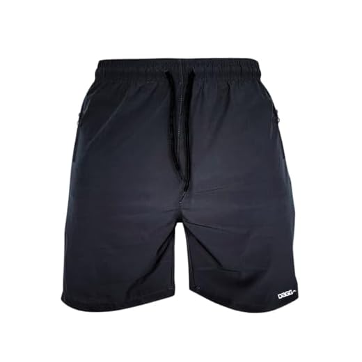 Short Masculino Esportivo Dagg Bermuda Academia Corrida Bolsos Laterais Com Fecho Fitness Treino (BR, Alfa, GG, Regular, Regular, Preto)