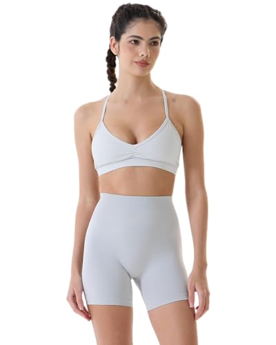 Image of AUROLA Dream Collection Women Workout Shorts High Waist Gym Shorts, Scrunch Butt Seamless Athletic Shorts