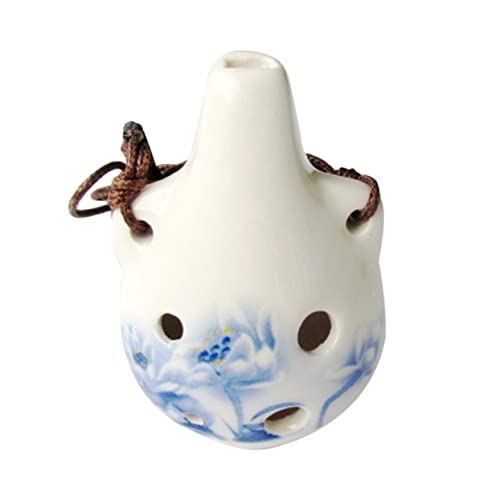 VANZACK Ocarina for Beginners Portable Clarinet Instrument Beautiful Sound Durable Design for Music Practice and Learning