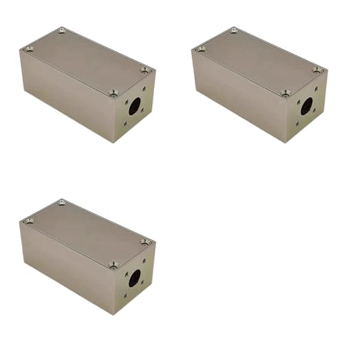 Boîtier amplificateur de blindage BNC en aluminium multifonction et portable