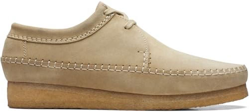 Clarks Men's Weaver Shoes Maple Suede2