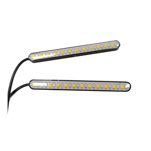 Clignotants Barre lumineuse de moto feu stop arrière plaque immatriculation LED universelles