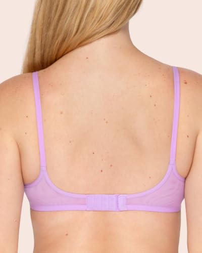 Image of Smart & Sexy Women's Sheer Mesh Demi Underwire Bra - See Through Bras