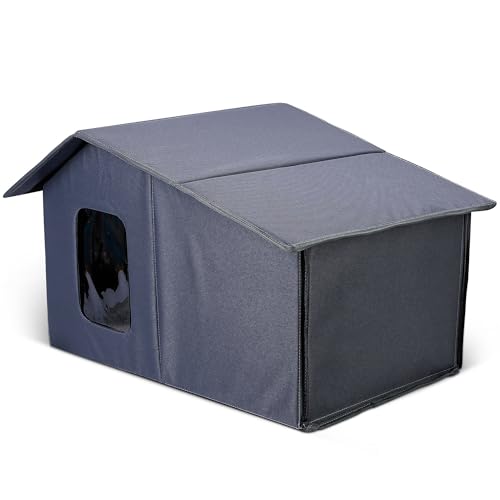 ALLSOPETS Casa para Gatos Exterior