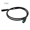 Oceanialend Electric Bike Display Extension Cable, IP65 Waterproof Extension Cable, 5-pin Female Connector for Bafang #2