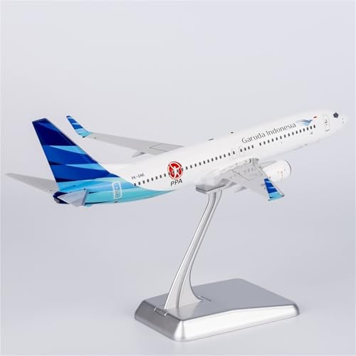 Kit de modelo de avión 1/200 miniatura B737-800 Garuda Indonesia 19CM 5